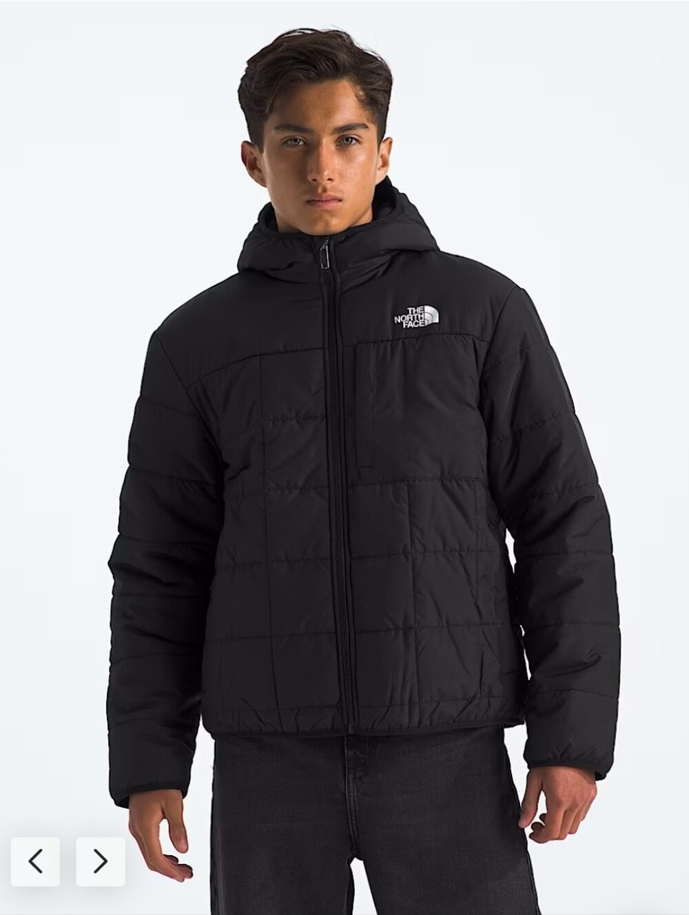The North Face Boys’ Reversible Shasta Full-Zip Hooded Jacket